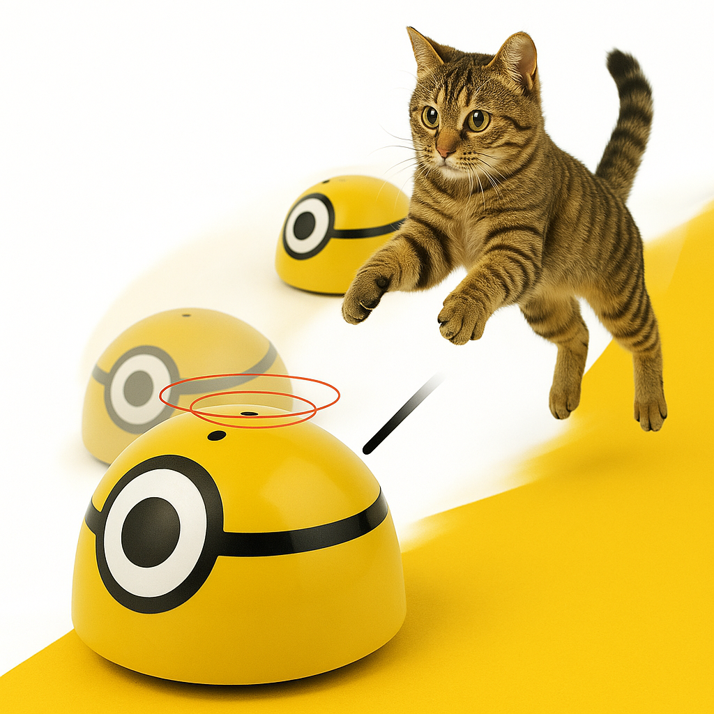 Electronic Cat Toy with Smart Sensor