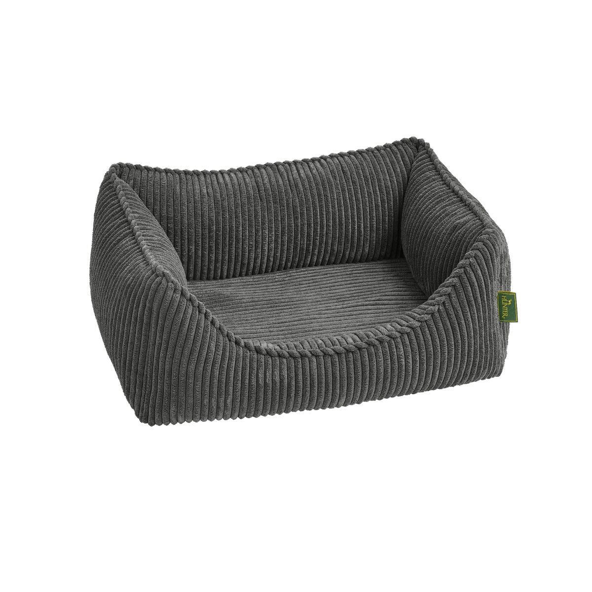 Dog Bed Charcoal - Chic Corduroy