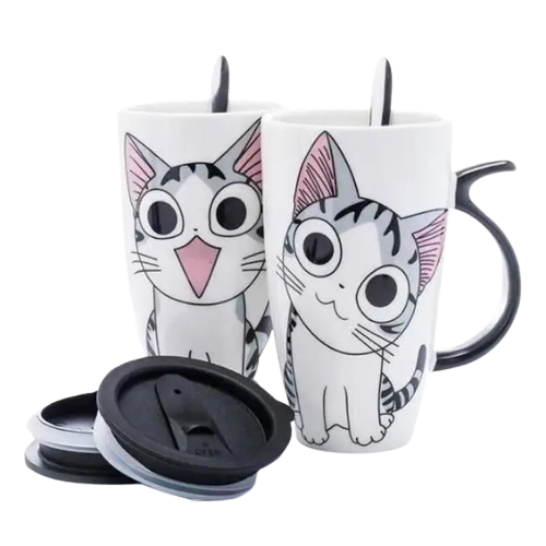 Mug Chat Thermos: Douceur Et Chaleur Au Quotidien Transparent Background