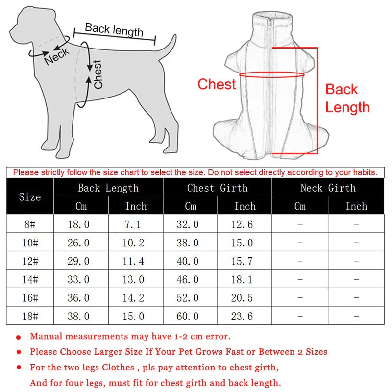 Small Dog Coat Harness | Warm Winter Protection