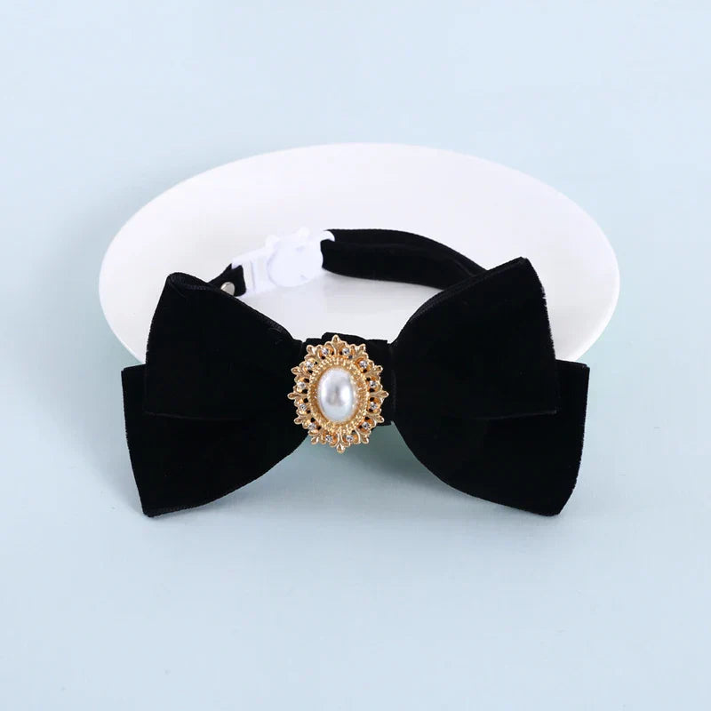 Cat Bow Tie Collar | Adjustable Formal Pet Neckwear