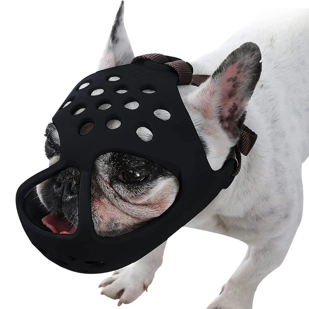 Breathable Adjustable Basket Dog Muzzle | Safe & Secure
