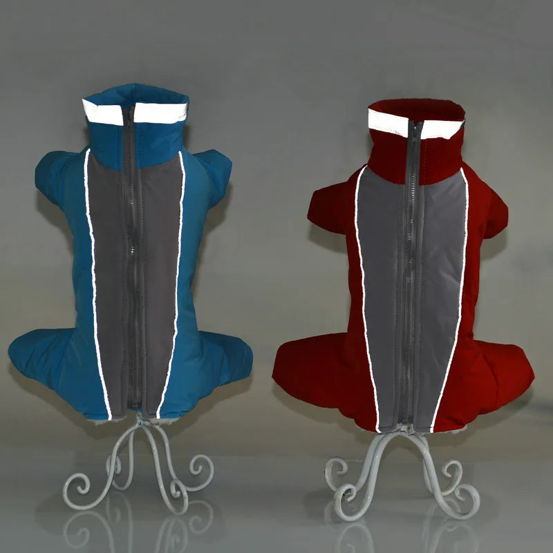 Small Dog Coat Harness | Warm Winter Protection