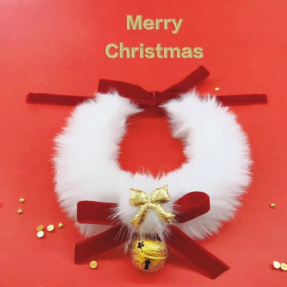 Christmas Cat Collar Adjustable | Festive Holiday Design