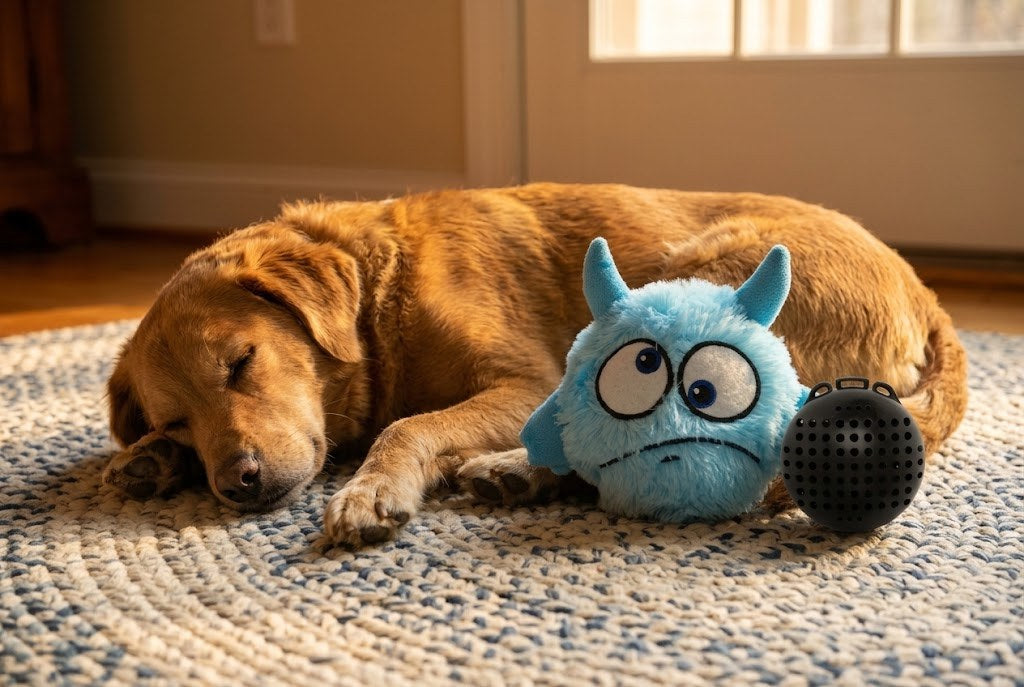 Un chien plus calme, moins destructeur à la maison