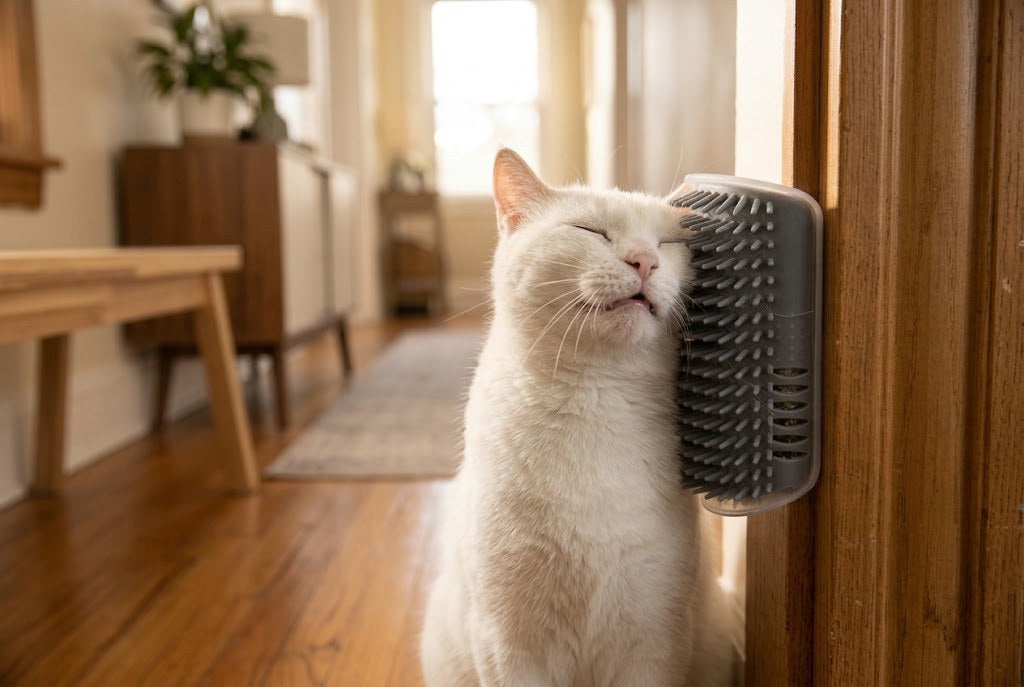 Moins de poils dans la maison, un pelage qui brille
