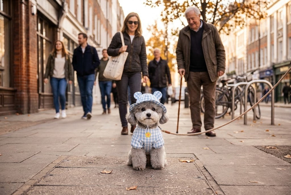 Des photos réussies, un chien qui reste lui-même