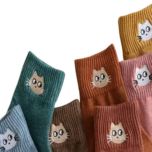 Chaussettes Chats Adorables Pour Un Confort Tout En Douceur Transparent Background