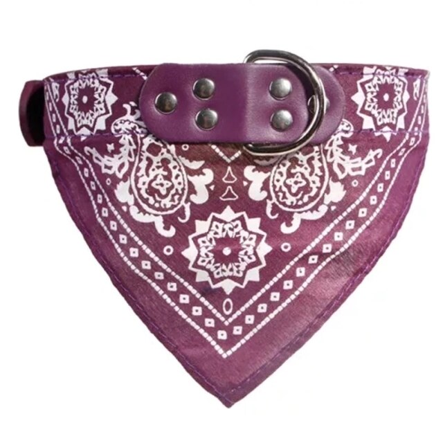 Collier bandana pour chien et chat