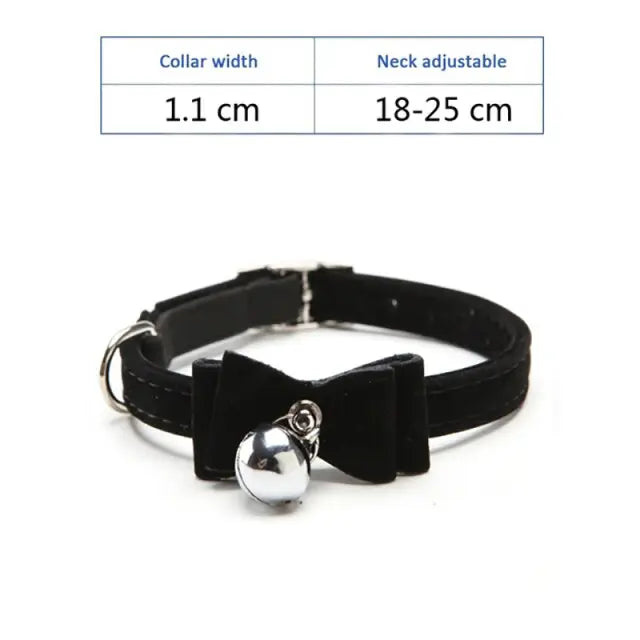 Collier nœud papillon pour chat