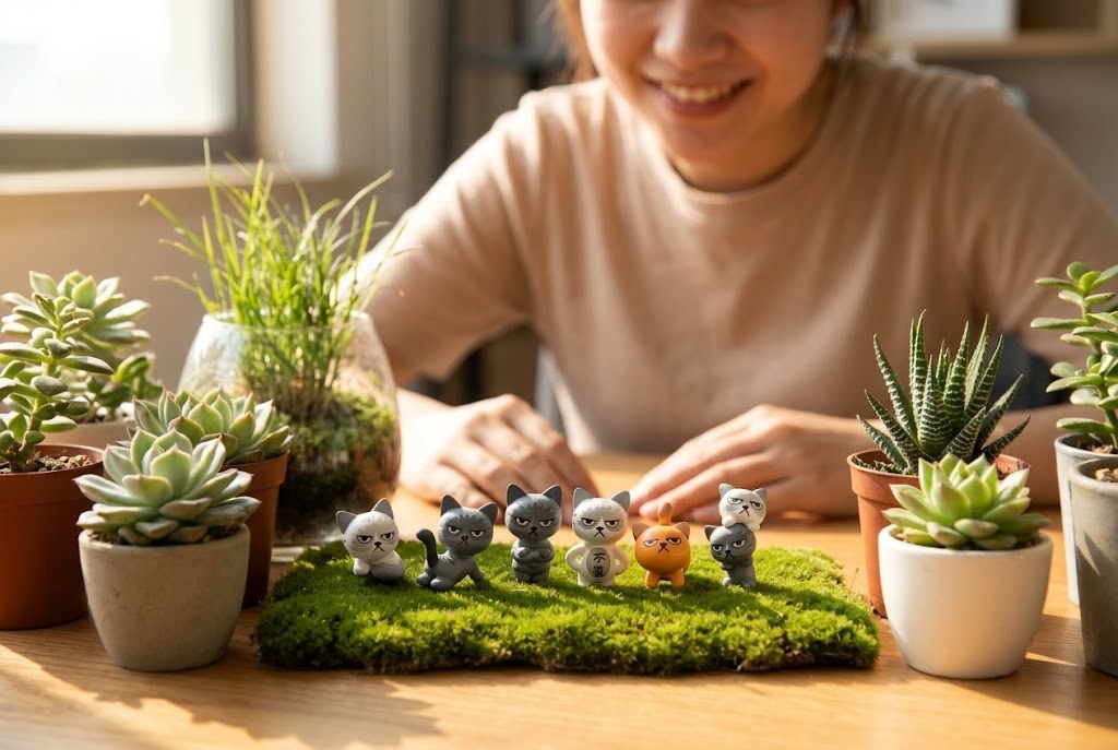 Le sourire de celui qui trouve la pièce parfaite pour son intérieur