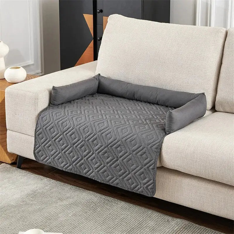 Housse de protection imperméable pour chien - Couch gris, Lit Imperméable pour animaux de compagnie, [Brand Name]