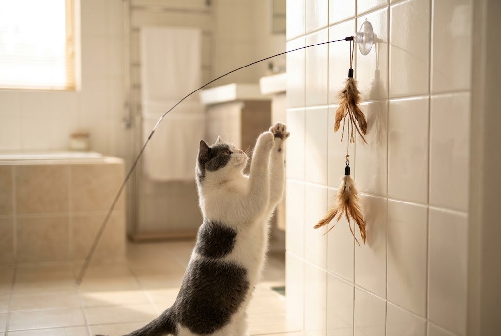 Un chat plus détendu, moins stressé, mieux dans ses pattes