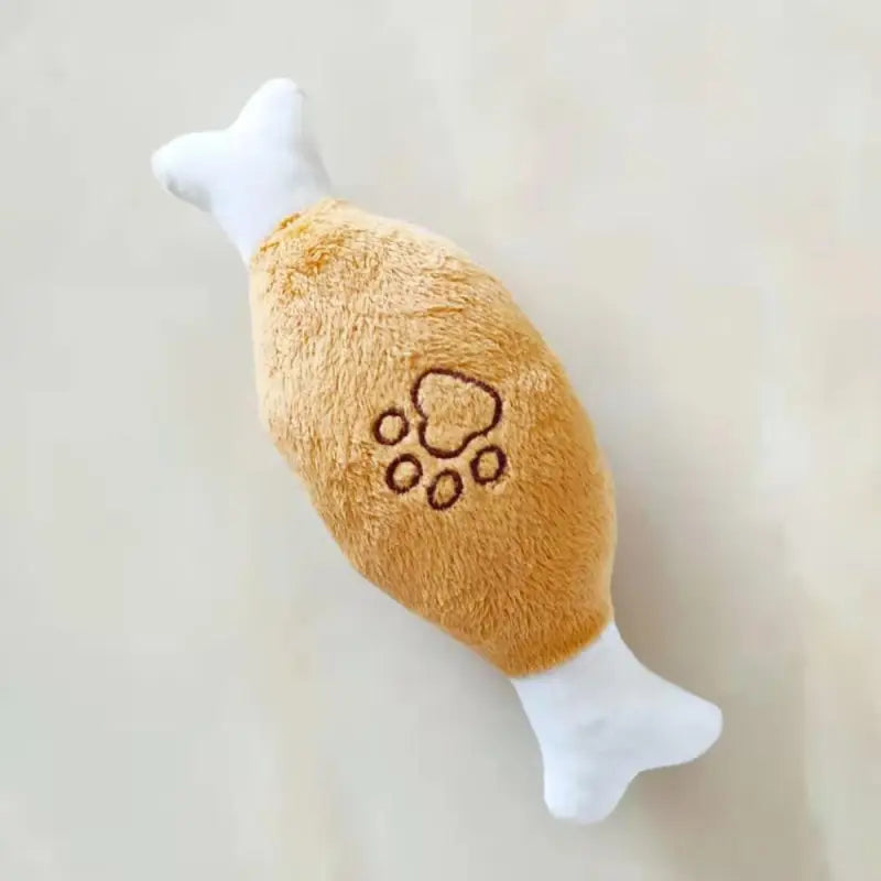 Peluche Os sonore pour chien