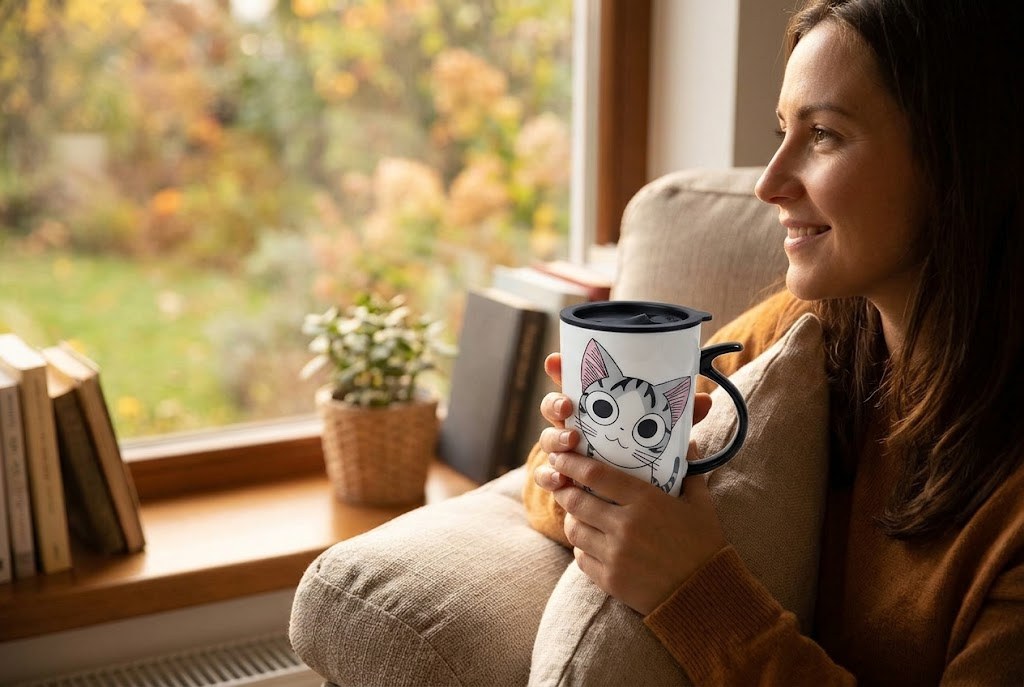 Un mug qu'on a vraiment envie d'utiliser tous les matins