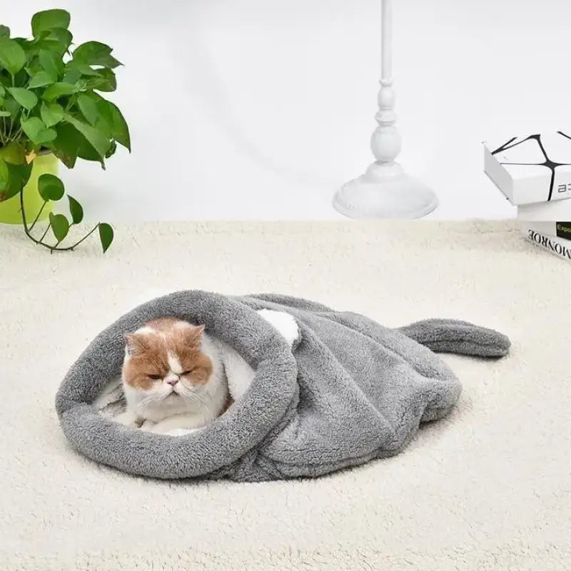 Panier Sac Douillet Pour Votre Chat Fidèle Et Comfort Optimal