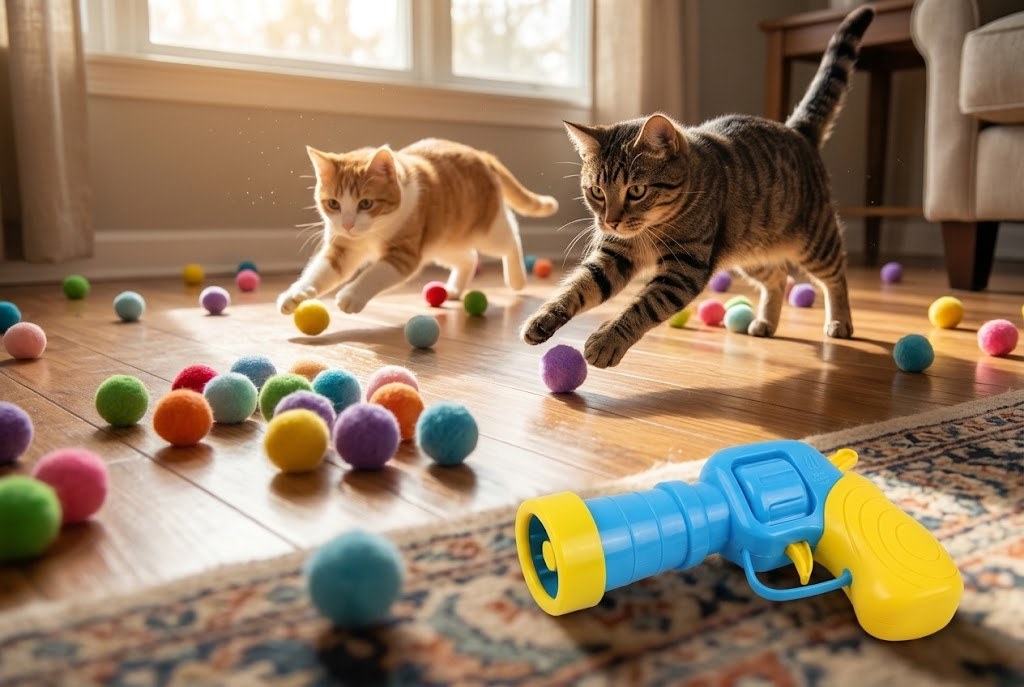 Un chat plus détendu, moins stressé, mieux dans ses pattes