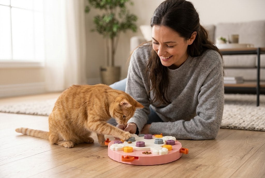 Un moment de repas qu'il attend avec impatience