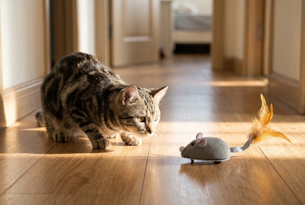 Un chat plus détendu, moins stressé, mieux dans ses pattes