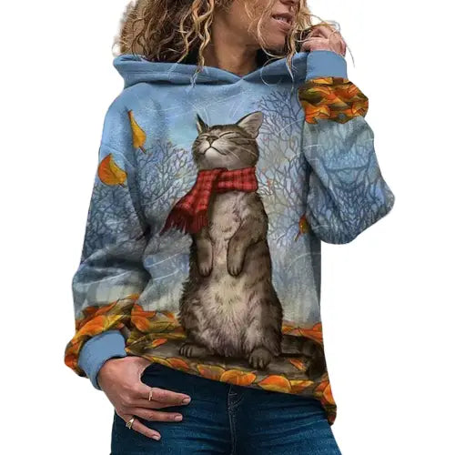 Sweat Chat à Capuche: Confort Et élégance Avec Une Touche Féline - s Transparent Background