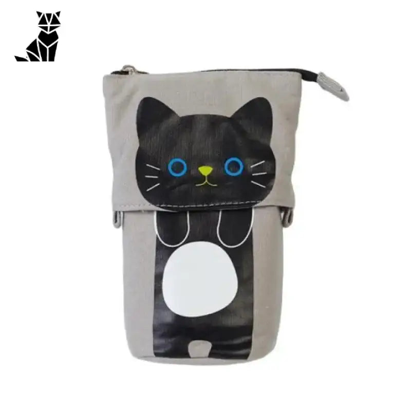 Trousse Chat Kawaii: Ajoutez Une Touche Féline à Votre école! Noir