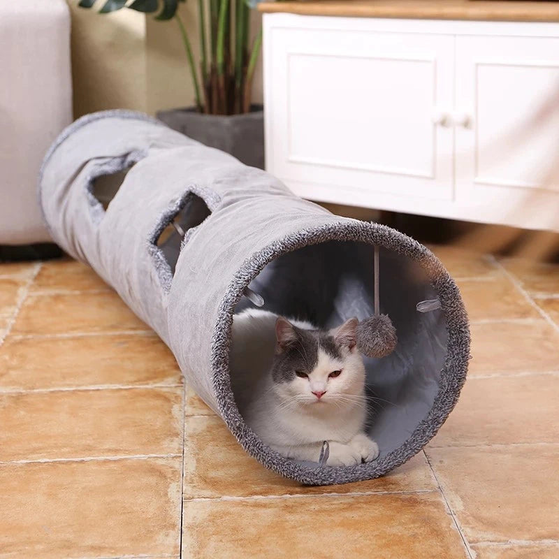 Tunnel long pour chat