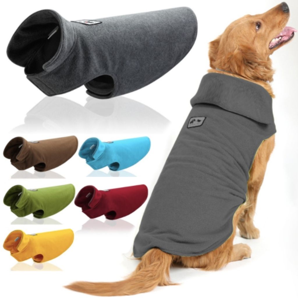 Veste polaire pour chien